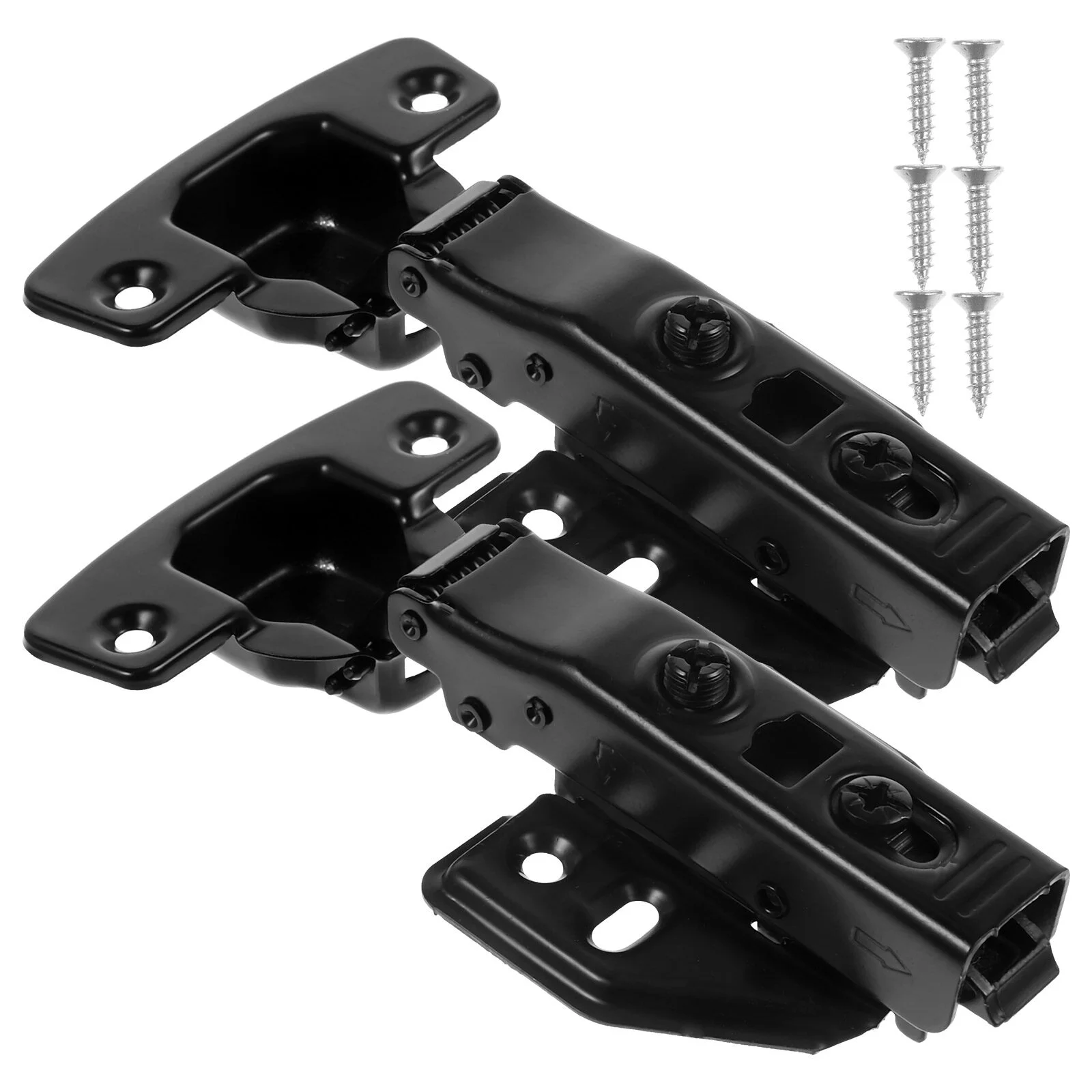 

2 Pcs Cabinet Door Hinges Mobile Home Tiny Glass Pivot Doors Replacement Stainless Steel