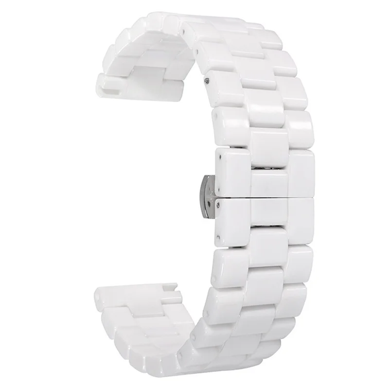 

Ceramic Strap Watchband 22mm 20mm Watch Band Strap For Huawei Smart Watch GT2/watch 2pro/Samsung Watch