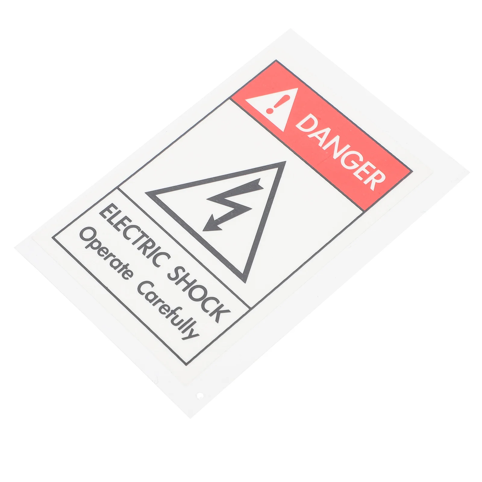 

Equipment Electric Shocks Sign Sticker Electric Shocks Caution Label Sticker Electric shock warning hazard warning