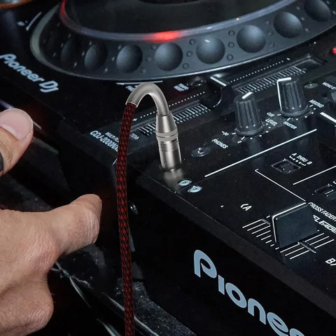 XLR-кабель, 2 шт., 3-контактный сбалансированный кабель XLR, сверхмощный нейлоновый плетеный микрофонный шнур XLR «папа-мама» для динамика, микрофона, микшера
