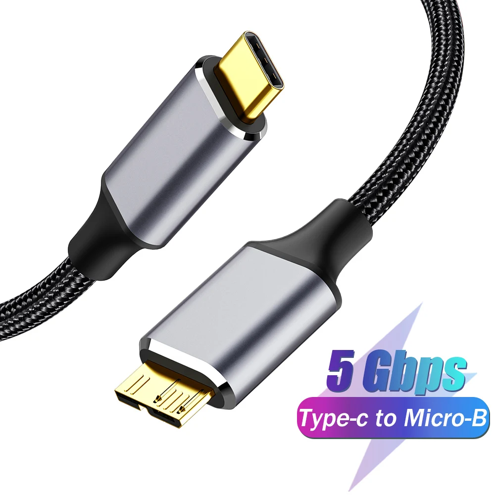 

Высокоскоростной кабель передачи данных типа C стандарта Micro-B, 5 Гбит/с