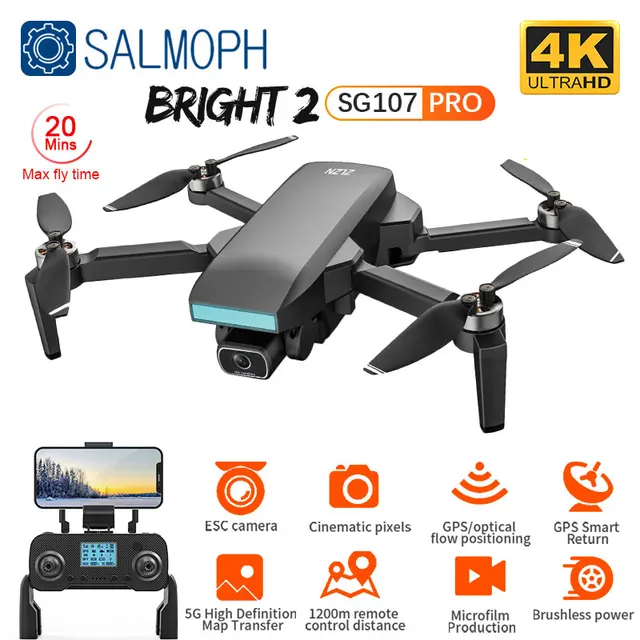 ZLL SG107 Pro Mini Drone with WIFI Profesional 4K HD Dual Camera FPV Quadcopter Optical Flow Gesture Control SG107Pro Rc Dron 1