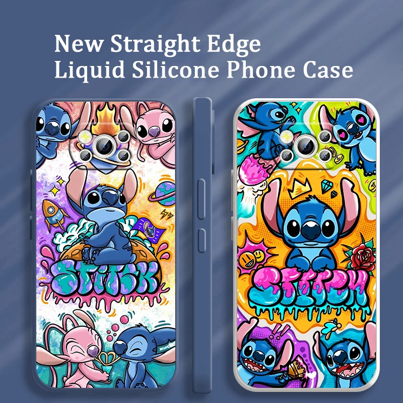 

Liquid Rope Cover Oil Painting Art Stitch Cute Phone Case For Xiaomi Mi Poco X4 X3 C40 C3 M4 M3 F4 F3 GT Pro NFC 5G Soft Funda