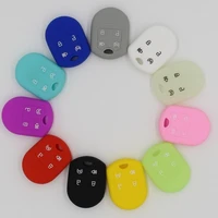 silicone key fob cover case protect skin for ford mustang explorer f150 f250 flip remote 4 button holder set shell accessories