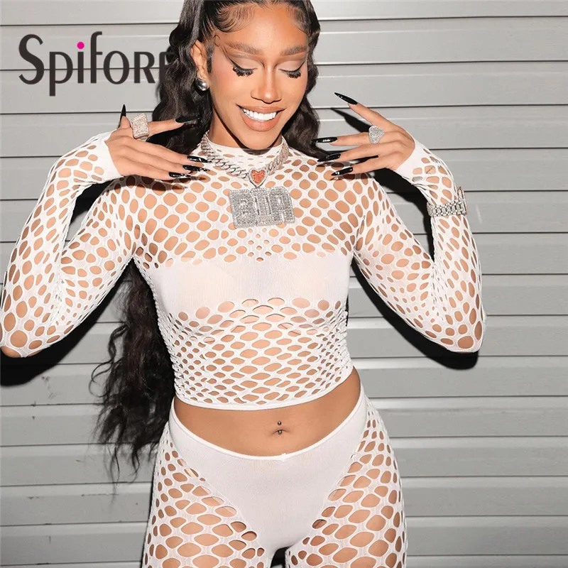 Сексуальный женский костюм Spifore для ночного клуба Женский комплект из двух