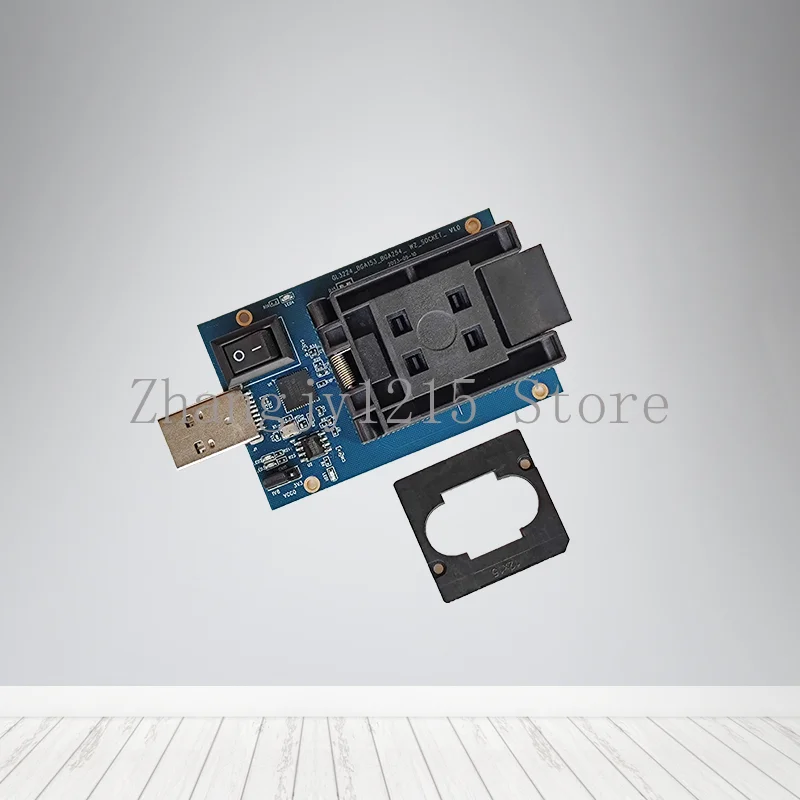 Фото Порт USB 3.0, основной контроллер GL3224, EMMC 2-в-1, стандартное тестовое приспособление BGA153 №3