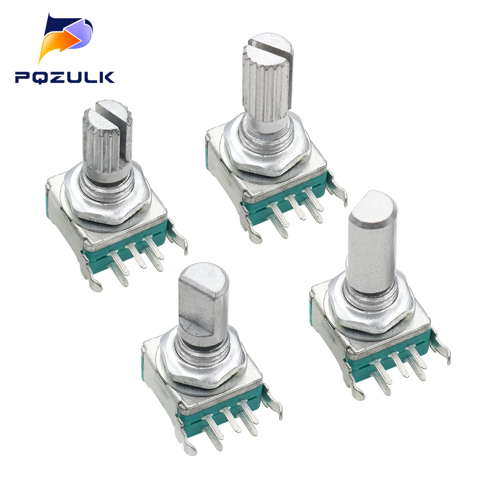 5 шт. прямоугольный EC11 поворотный энкодер на 360 градусов с переключателем аудио