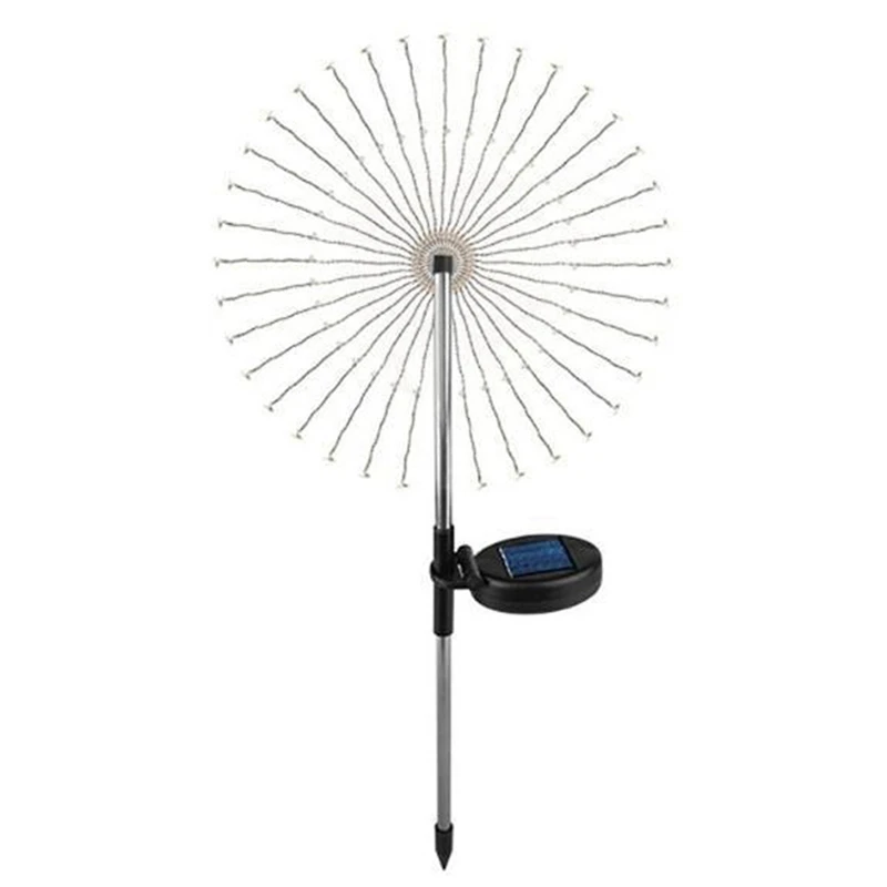 

90LED Solar Lights Outdoor Solar Garden Lights Waterproof Flash Solar String Lights Lawn Firework Lamp Christmas Decor