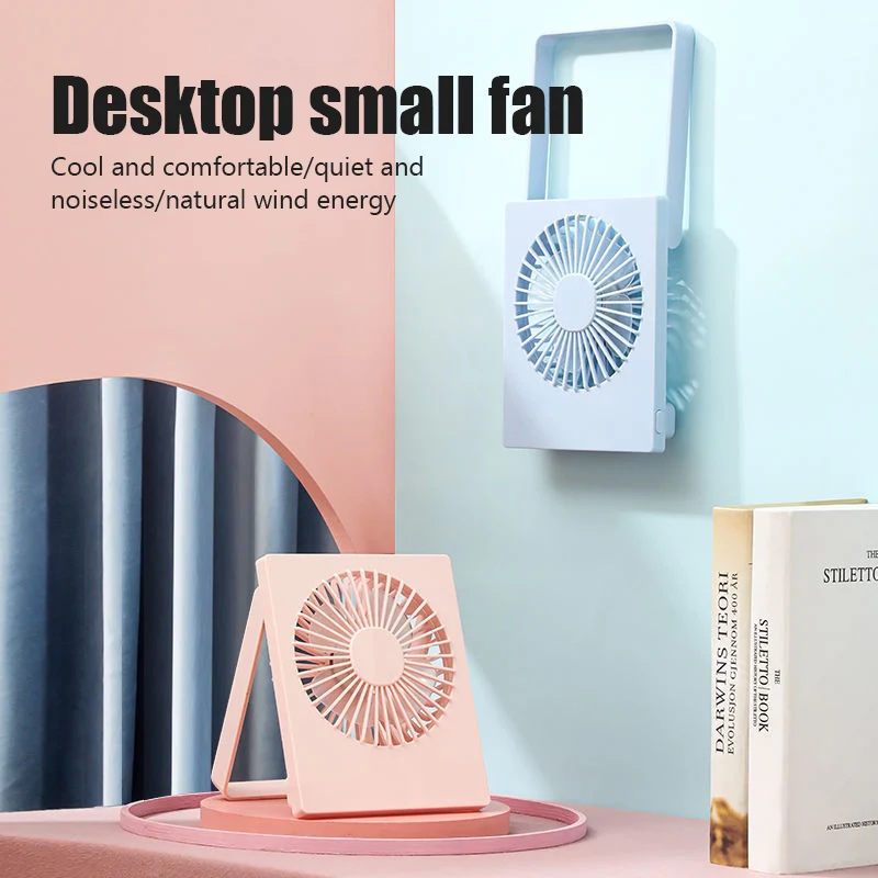 

Silent Portable Desktop Fan USB Rechargeable Wall Mounted Ceiling Fan Student Dormitory Office Stand Fan