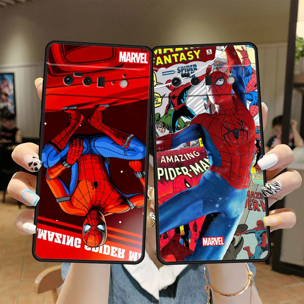 

Spiderman Paper Marvel Case Cover for Pixel 3 4a 5G 5 5a 6 Pro 4 XL Pixel4 4XL 3XL 4G Silicone Cell Shell Official