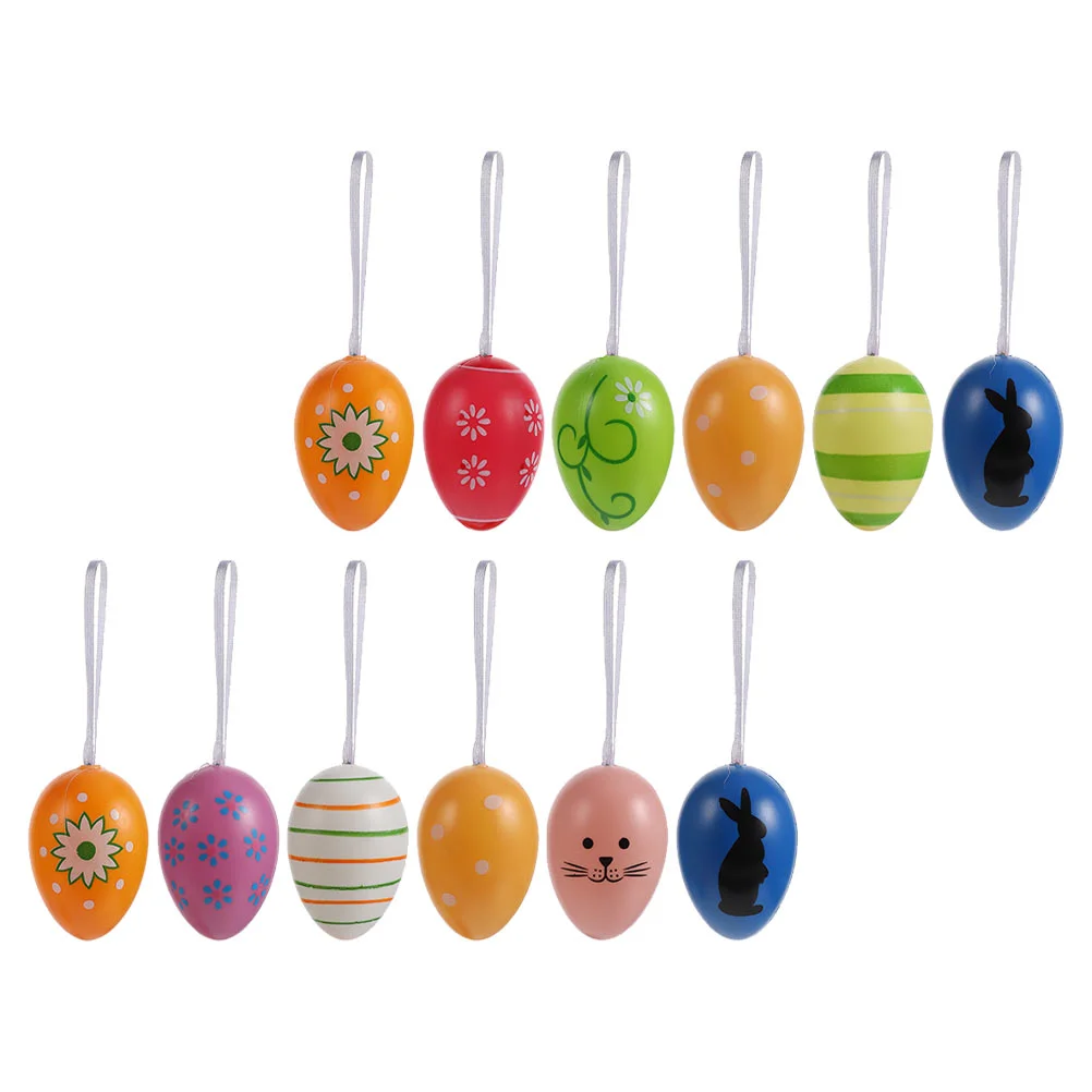 

20PCS Easter Themed Kindergarten Toys Easter Eggs Decors Easter Decorative Colorful Eggs