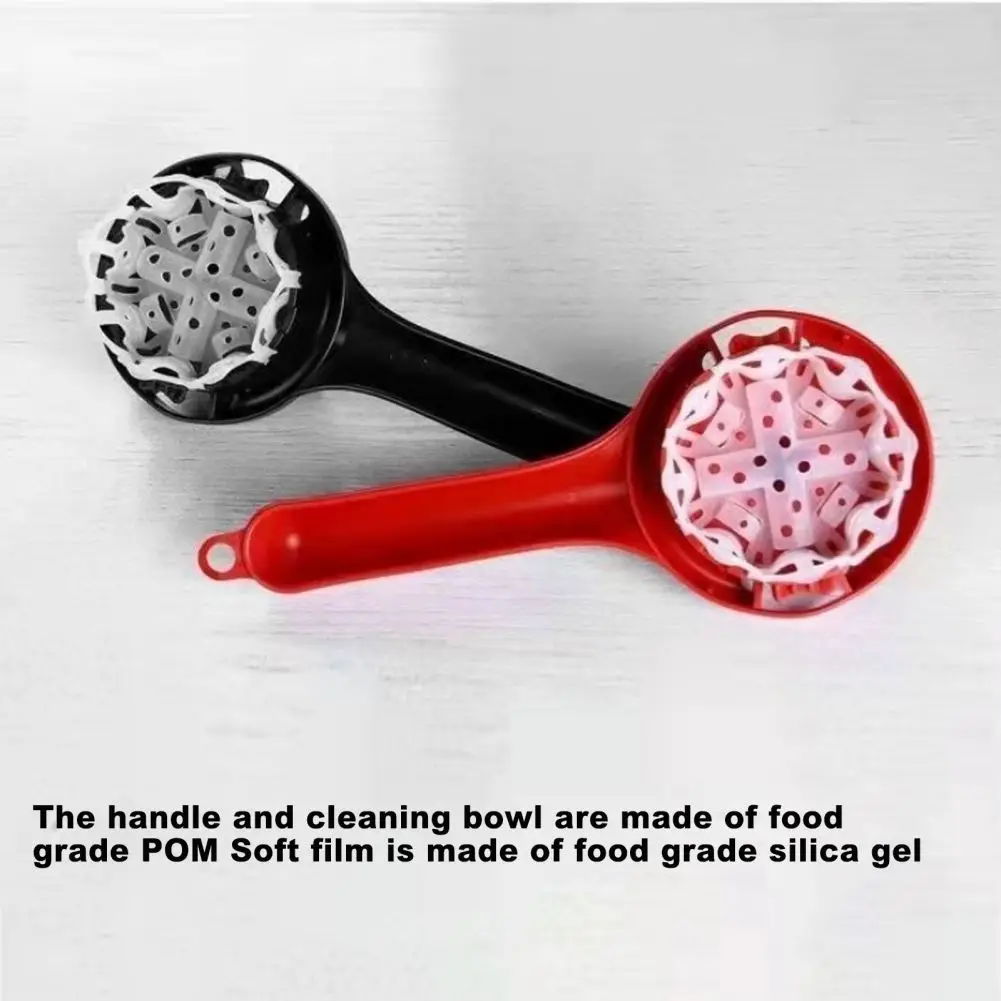 

Coffee Machine Cleaning Brush Silicone Coffee Grinder Machine Cleaning Brush Plastic Handle Coffee Tools