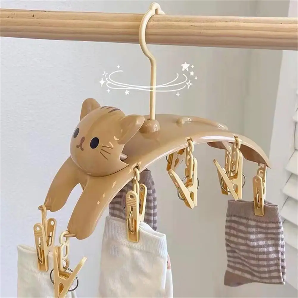 

Pretty Hanger Clip Space Saving Plastic Laundry Clip Cartoon Fantastic Laundry Clip for Gifts Drying Rack