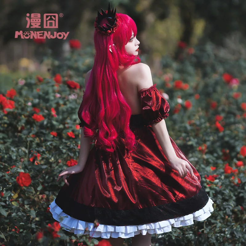 Большие размеры, маски для ролевых игр, судьба, Fgo, Джини, Тристан, Римский ролл, заводской стиль, винно-красный парик, наряды Большие размеры, маски для ролевых игр, судьба, Fgo, Джини, Тристан, Римский ролл, заводской стиль, винно-красный парик, наряды