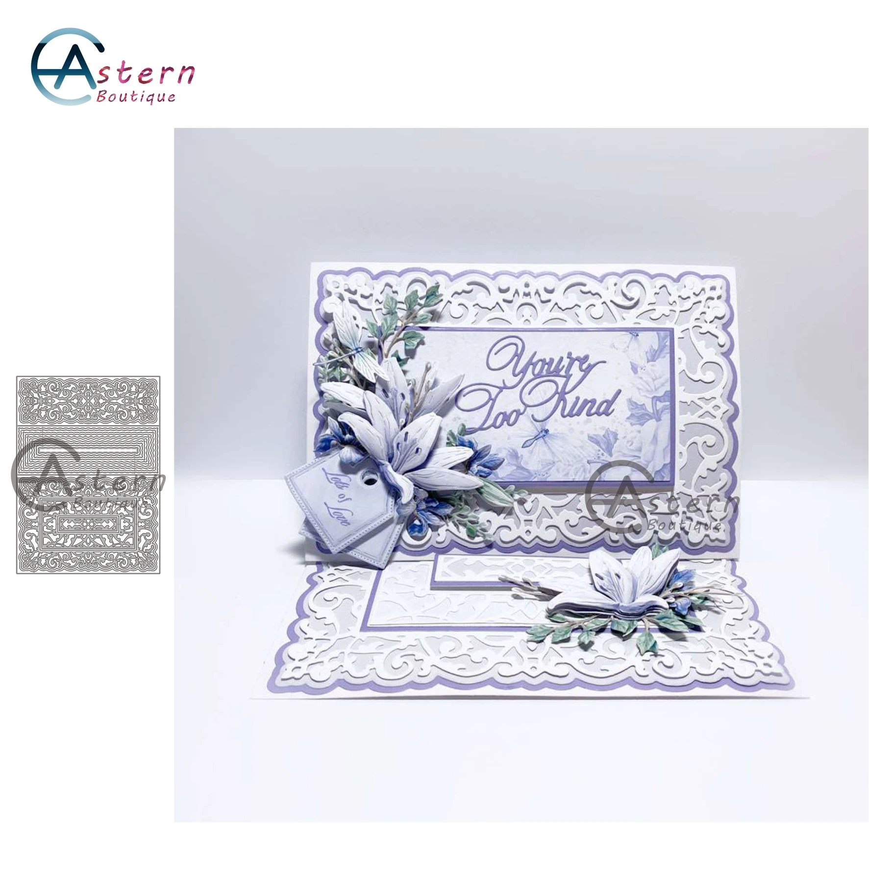 Набор штампов Z-образной формы для высечки новые металлические штампы рукоделия