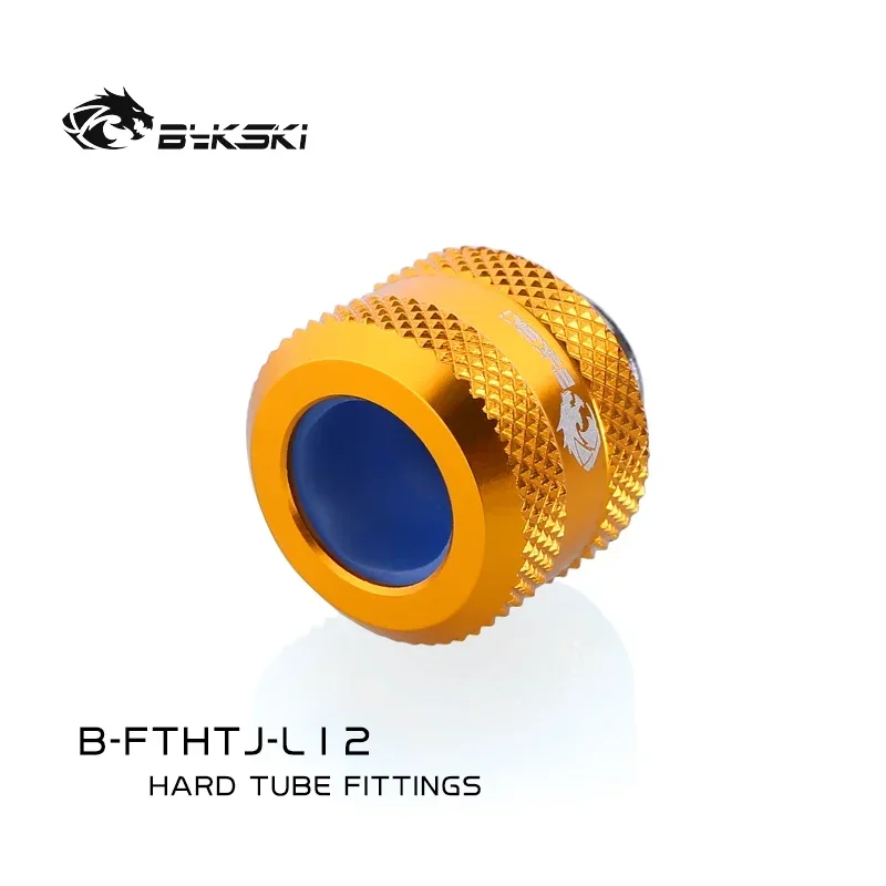 Компрессионный фитинг Bykski для жесткой трубки с защитой от падения матовой Arcylic PETG