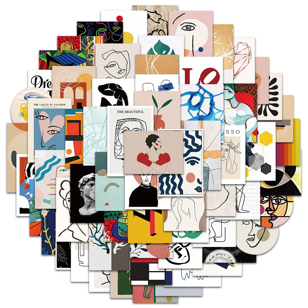 

Абстрактные наклейки, цветочное искусство, граффити, наклейки «сделай сам» для ноутбука, скейтборда, мотоцикла, велосипеда, наклейки, накле...