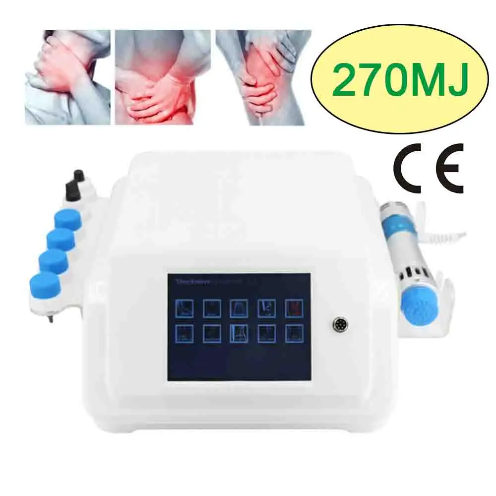 

With 7 Heads Shock Wave Therapy Machine Physical Shockwave Equipment ED Treatment Pain Relief Body Relax Extracorporeal Massager