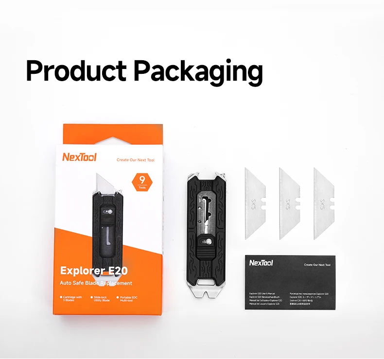 

NexTool Explorer E20 складной нож 8-в-1