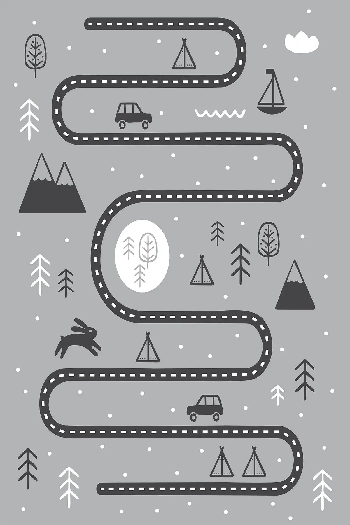 

Чехол для домашнего декора, напольные ковры, напольное покрытие с цифровой печатью для горных дорог