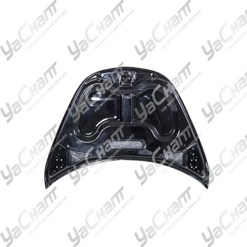 Кованый карбоновый Плетеный передний капюшон из углеродного волокна Bonnt