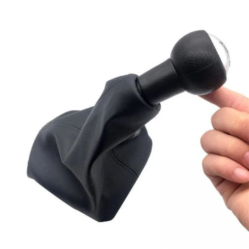 

1 Pcs 5 Speed Gear Shift Knob Shifter Replacement Collar Lever Stick Gaiter Boot Cover for Peugeot 307 207 406 Citroen C3 C4 C5