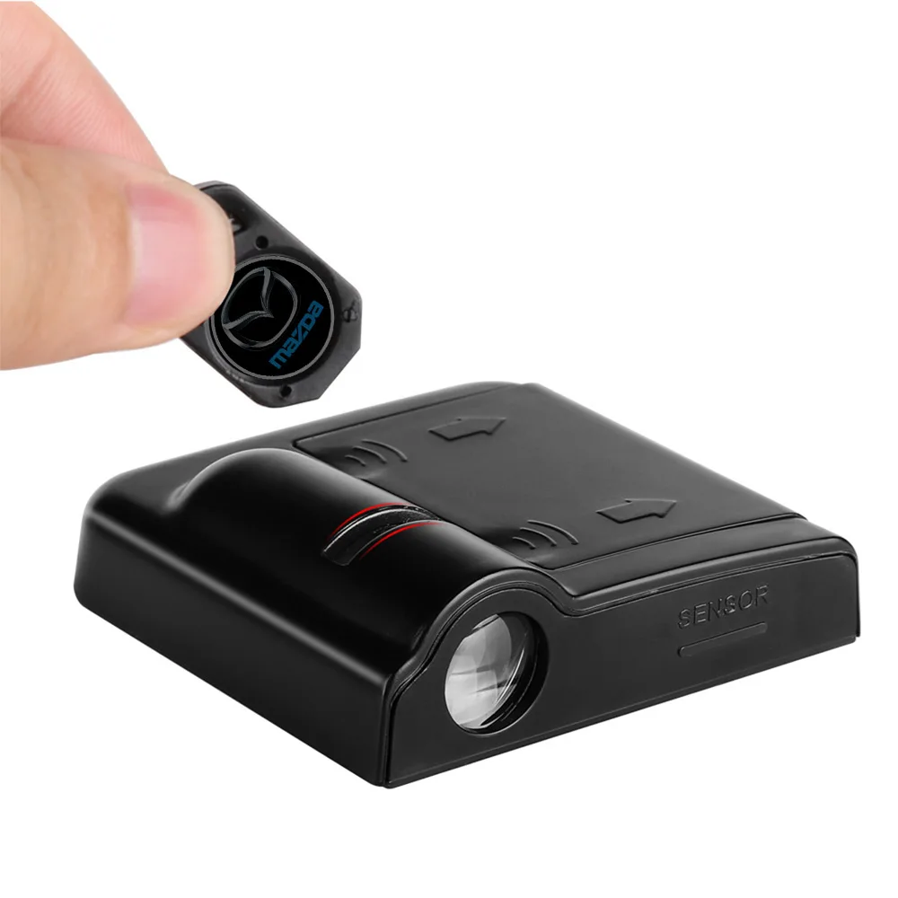 

Автомобильный светодиодный дверной светильник, беспроводная лампа для проектора для Mazda Atenza 5 6 7 Cx30 CX-3 MX-5 CX5 CX8 CX-7 MS AUTO, декоративные аксессуары