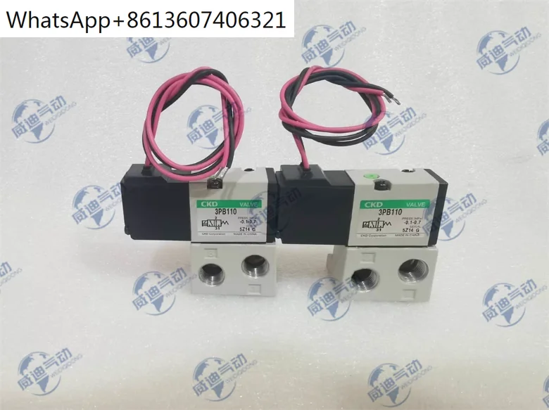 

CKD solenoid valve 3PA210-06-3 3PB119/3PA110/3PA219-M5/08-M1C2/C21-P-3