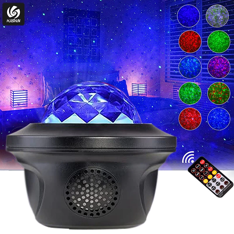 Led Sky Projector Galaxy Galaxy Projector Night Light Bluetooth Speaker For Home Decoration Children's Valentine's Day Lamp