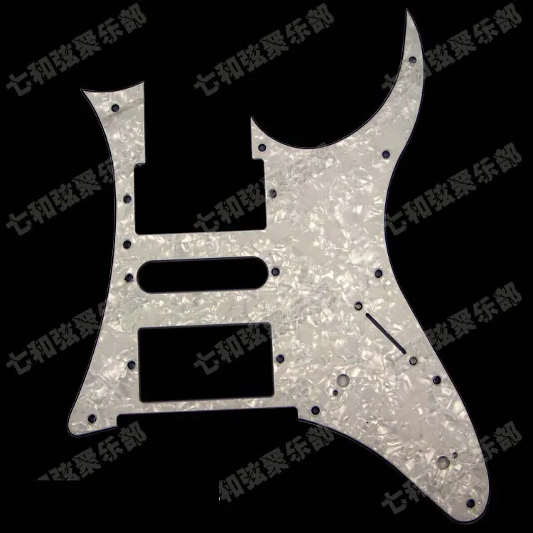 

White Pearl Electric Guitar Pickguard Scratch Plate For Guitar with Screws 10 hole
