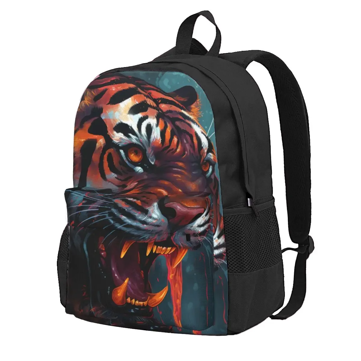 

Рюкзак с принтом тигра, фантастические рюкзаки для путешествий, женские прочные школьные ранцы на заказ, милый рюкзак