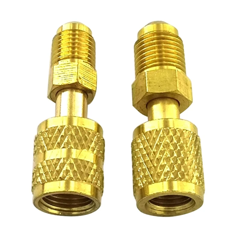 

All-copper R410 for Mini Split HVAC System 1/4’’ SAE Male x 5/16’’ SAE Female Quick Couplers Fits for Air Conditioner