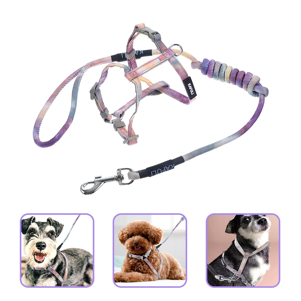 

Dog Harness Leash Running Belt Walking Cat Vest Runner Cable Pet Set Collar Exerciser Dogs Grip Tie Bike Out Kitten Strap Puppy