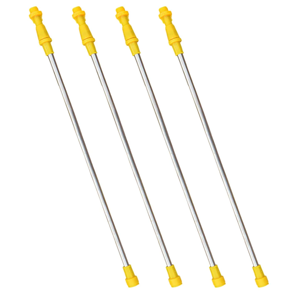 

4 Pcs Long Gardening Sprayer Rod Supplies Parts Shrinking Hose Replaceable Poles Plastic Replacement Portable