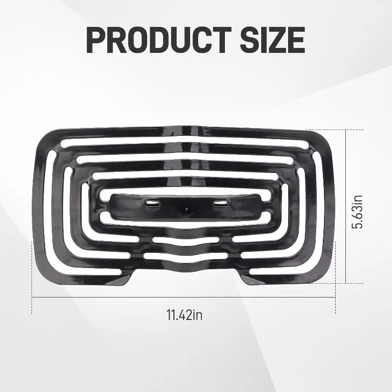 

1 шт., пластиковое поясничное кольцо для поддержки талии, замена кольца для стула Haworth Zody & Very (черный)