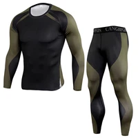 gejinidi men thermal underwear set for male cotton winter long johns keep warm suit inner wear merino clothing thermo plus size