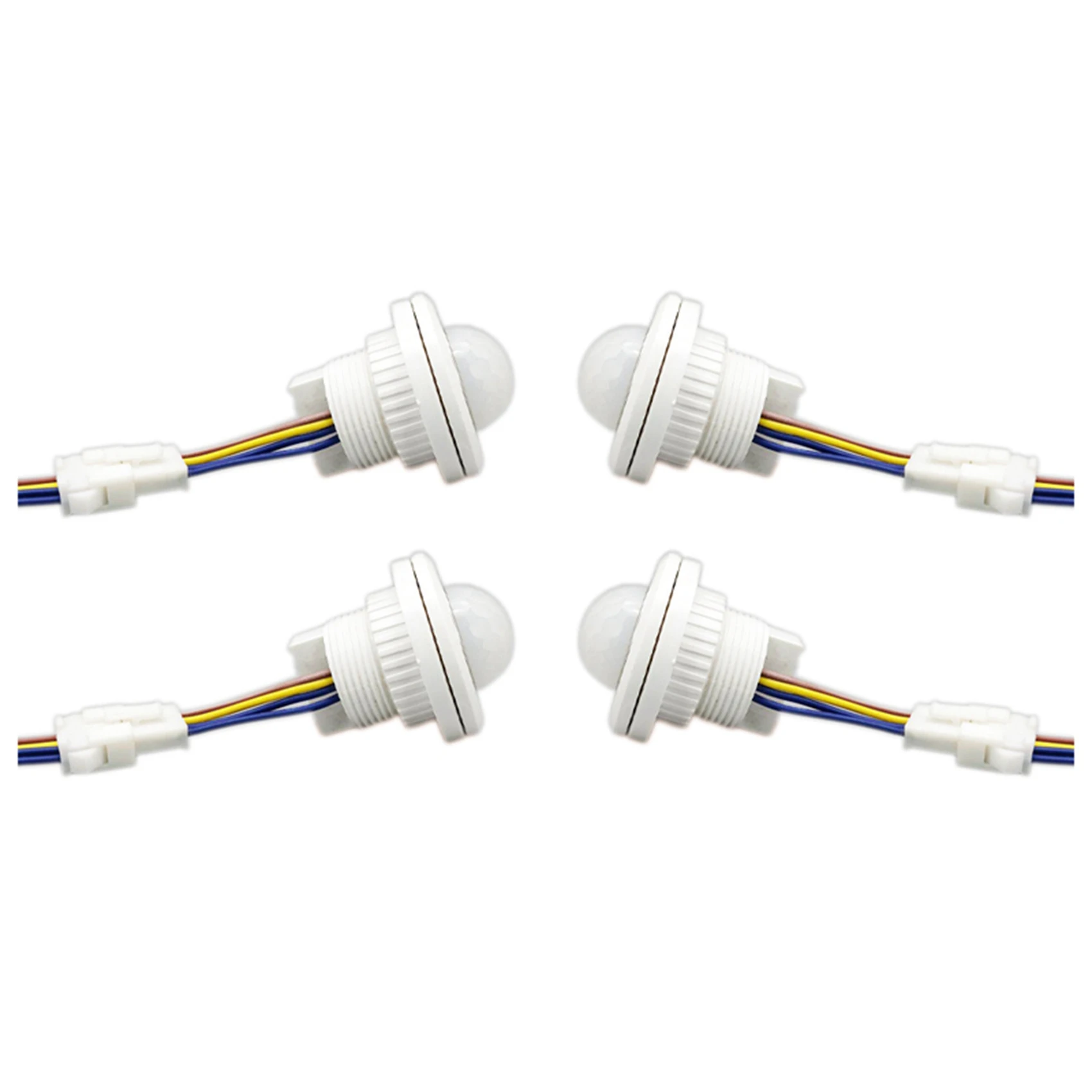 

4X Mini PIR Infrared Motion Sensor Detection 220V Adjustable Time Infrared Automatic LED Light Witch