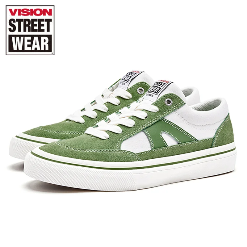 VISION STREET WEAR Skate Sneakers Low-top Suede Canvas Shoes for Men and Women Casual Shoes Street Sports Shoes Shoes for Women