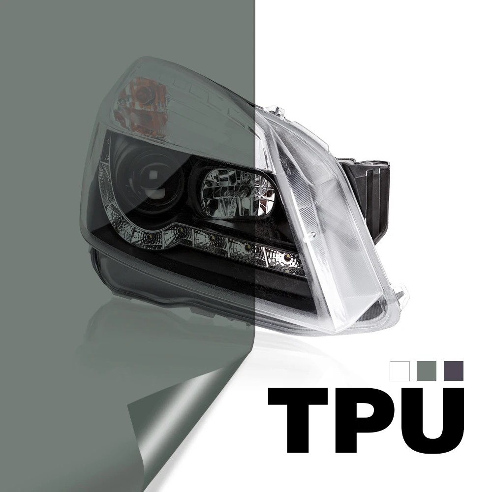 

TPU Headlight Tint Vinyl for headlights Car Tail light Film Wrap Foil Stickers Anti-scratch Waterproof Adhesive Car decals