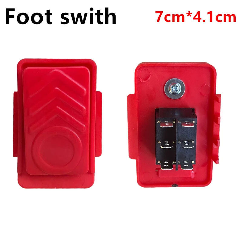 Kids powered ride on Self Reset Throttle Foot Switch, Motorcycle RC Car Power Switch Kid's Vehicle Throttle Switch parts