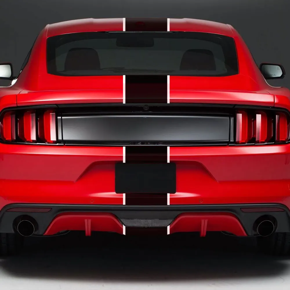 3 Упаковки Виниловых Наклеек На Крышу Автомобиля Для Ford Mustang GT500 GT350 GT Матовая