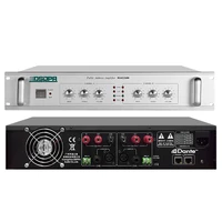 60w 120w 250w 350w dual network interface ip broadcasting network audio power amplifier for school