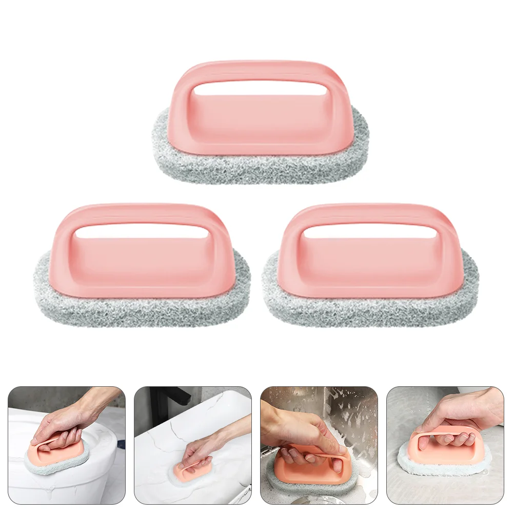 

Brush Cleaning Spongekitchen Tile Scrubber Bathroom Brushes Scrub Dish Household Pot Scouring Sink Tub Deepfloor Pad Poolwand