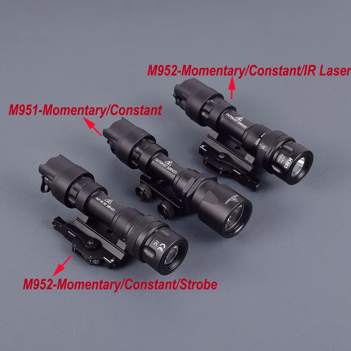 

Tactical SF M951 Weapon Lamp Upgrade M952 Strobe And M952-IR Flashlight For Infrared Air Gun AR15 20mm Picatinny Hunting Gun