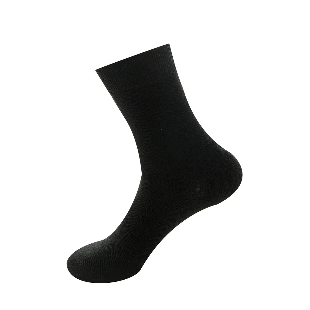 5 Pairs Foundation Thigh High Socks Men Cotton Stockings Unisex Solid Color Spring Autumn Long Socks Woman Plus Size Happy Socks