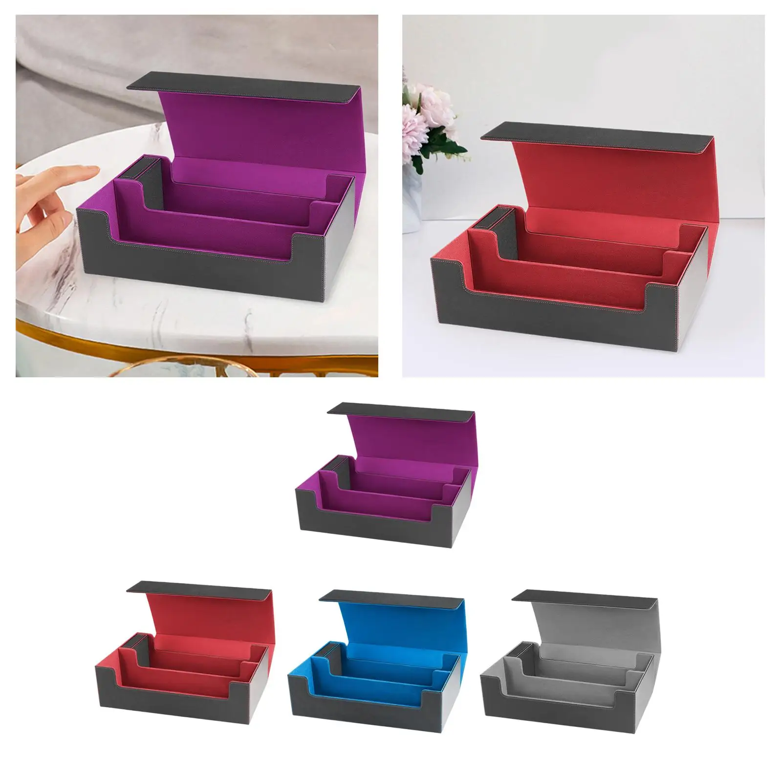 Коробка для колоды коллекционных карточек чехол спортивных контейнер прочный