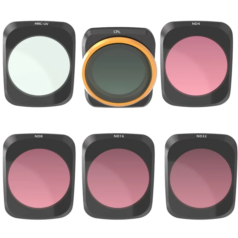 ND2-5 ND6-9 ND8PL ND16PL ND32PL ND64PL Комбинированный фильтр для объектива камеры CPL DJI Air 2S