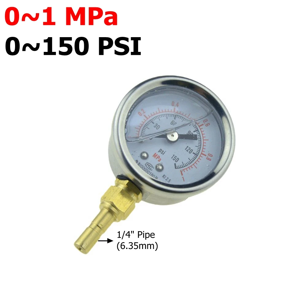 

Манометр WYWBEY для воды 0-1 МПа