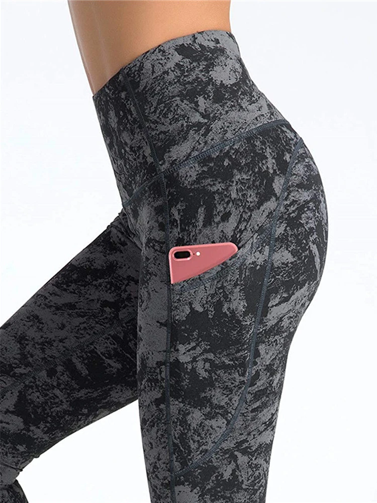 Women Yoga Pants Pockets Mujer Sport Hot Sale Fitness Leggings Scrunch Butt Workout Booty Leggins Gym Trainning Joggings