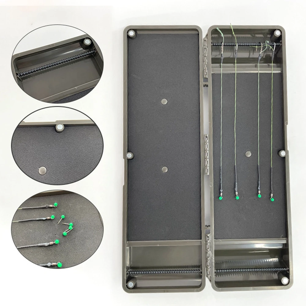 Коробка для набора лесок коробка рыбалки магнитный переключатель рыболовных